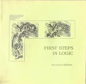 Image du vendeur pour First Steps in Logic mis en vente par Cameron House Books