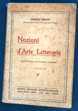 nozioni d arte letteraria