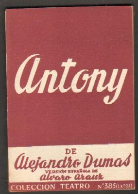 Seller image for ANTONY. for sale by Librera Raimundo
