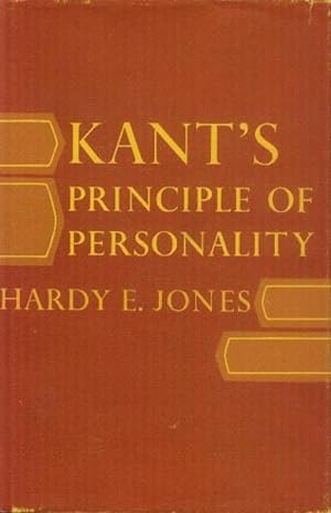 Seller image for Kant's Principle of Personality for sale by Paperback Recycler
