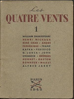 Imagen del vendedor de LES QUATRES VENTS N1 du 12 juin 1945. a la venta por Librairie Le Livre Penseur