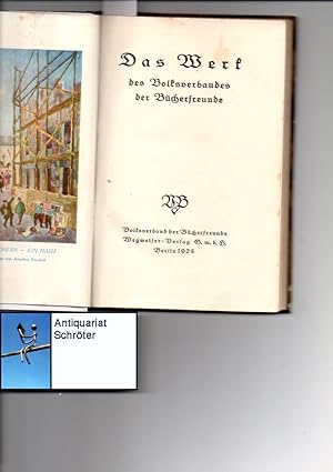 des Volksverbandes der Bücherfreunde.