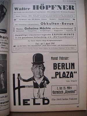 Artisten-Welt (früher: Die Deutsche Artistik). Fachzeitschrift für Variete, Kabarett und Zirkus. ...
