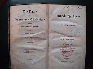 Die menschliche Hand und ihre Eigenschaften. Aus dem Englischen von Dr. Hermann Hauff.