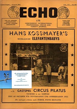 Independent international professional Circus and Variety Journal. Voice for Circuses - Varieties...