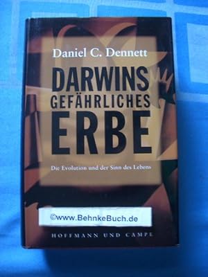 Imagen del vendedor de Darwins gefhrliches Erbe : die Evolution und der Sinn des Lebens. Daniel C. Dennett. Aus dem Amerikan. von Sebastian Vogel a la venta por Antiquariat BehnkeBuch