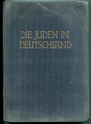 Seller image for Die Juden in Deutschland. Herausgegeben vom Institut zum Studium der Judenfrage. 8. Auflage. 37.-41. Tausend for sale by Antikvariat Valentinska