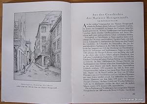 Seller image for Aus der Geschichte der Mainzer Metzgerzunft. for sale by Antiquariat Christian Strobel (VDA/ILAB)
