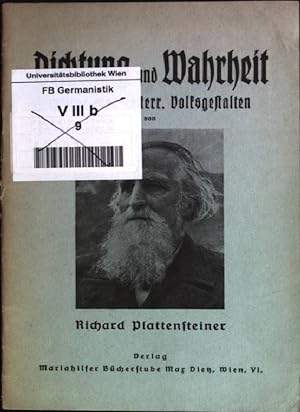 Seller image for Dichtung und Wahrheit meiner niederrsterr. Volksgestalten for sale by books4less (Versandantiquariat Petra Gros GmbH & Co. KG)