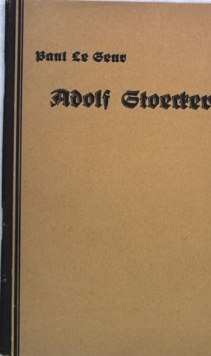 Bild des Verkufers fr D. Adolf Stoecker: Ein Gedenken und ein Ruf; zum Verkauf von books4less (Versandantiquariat Petra Gros GmbH & Co. KG)