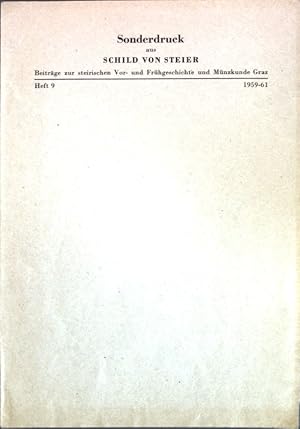 Seller image for Univ.-Prof. Dr. Arnold Schober; Sonderdruck aus: Schild von Steier, Beitr�ge zur steirischen Vor- und Fr�hgeschichte und M�nzkunde Graz, Heft 9; for sale by books4less (Versandantiquariat Petra Gros GmbH & Co. KG)