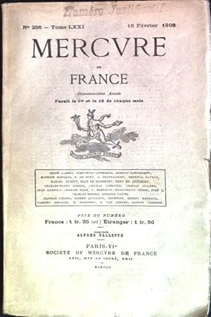 Bild des Verkufers fr Femmes galantes du XVIe sicle: Madame de la Suze et la Socit prcieuse in: Mercure de France; No. 256, Tome LXXI zum Verkauf von books4less (Versandantiquariat Petra Gros GmbH & Co. KG)