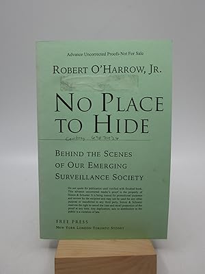 Seller image for No Place to Hide (Uncorrected Proof) for sale by Shelley and Son Books (IOBA)
