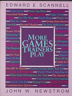 Seller image for More Games Trainers Play. Experimental Learning Exercises for sale by Eduardo Martnez Moreira