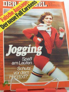 Bild des Verkufers fr 48/1978, Jogging zum Verkauf von Antiquariat Artemis Lorenz & Lorenz GbR
