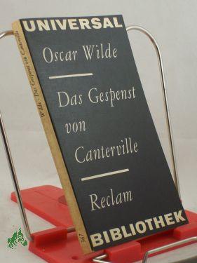 Bild des Verkufers fr Das Gespenst von Canterville : Erzhlungen u. Mrchen / Oscar Wilde. Aus d. Engl. bers. von Franz Blei . Nachw. von Horst Hhne. Mit 24 Zeichn. von Inge Brux zum Verkauf von Antiquariat Artemis Lorenz & Lorenz GbR