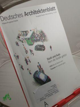 Imagen del vendedor de 7/2009 Stadt und Auto wem die Strae gehrt a la venta por Antiquariat Artemis Lorenz & Lorenz GbR