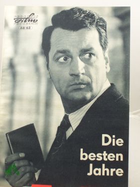 Bild des Verkufers fr 88/65, Die besten Jahre zum Verkauf von Antiquariat Artemis Lorenz & Lorenz GbR