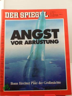 Seller image for 18/1987, 27. April, Angst vor Abrstung for sale by Antiquariat Artemis Lorenz & Lorenz GbR