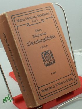 Bild des Verkufers fr Grundri der Allgemeinen Literaturgeschichte zum Verkauf von Antiquariat Artemis Lorenz & Lorenz GbR