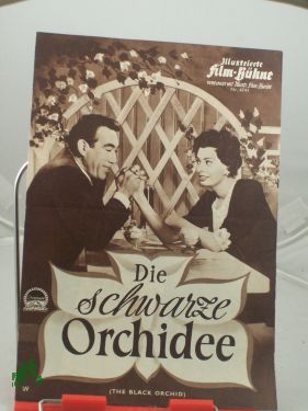 Immagine del venditore per Nr. 4741, Die schwarze Orchidee venduto da Antiquariat Artemis Lorenz & Lorenz GbR