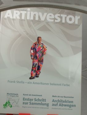 Bild des Verkufers fr 1/2003, Frank Stella ein Amerikaner bekennt Farbe zum Verkauf von Antiquariat Artemis Lorenz & Lorenz GbR