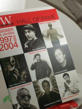 Bild des Verkufers fr Hall of Fame, Designer des Jahres 1997 bis 2004 zum Verkauf von Antiquariat Artemis Lorenz & Lorenz GbR