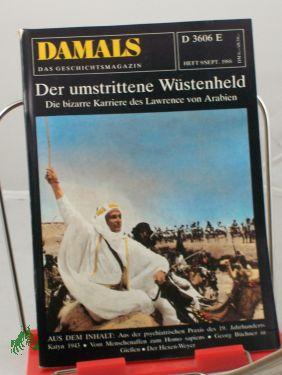 Bild des Verkufers fr 9/1988, Der umstrittene Wstenheld zum Verkauf von Antiquariat Artemis Lorenz & Lorenz GbR