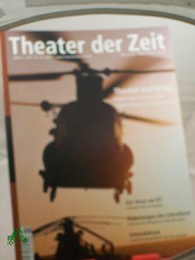 Bild des Verkufers fr 11/2004, Theater und Krieg zum Verkauf von Antiquariat Artemis Lorenz & Lorenz GbR