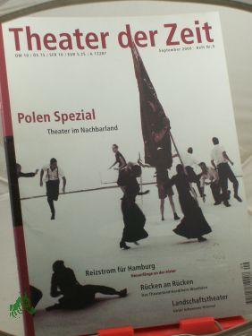 Bild des Verkufers fr Heft 09/2000 Polen Spezial Theater im Nachbarland zum Verkauf von Antiquariat Artemis Lorenz & Lorenz GbR