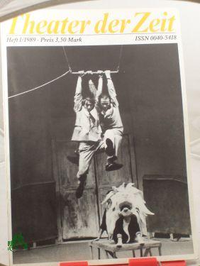 Bild des Verkufers fr Heft 01/1989 Tanzrtsel - von innen betrachtet zum Verkauf von Antiquariat Artemis Lorenz & Lorenz GbR