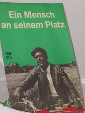 Imagen del vendedor de 98/73, Ein Mensch an seinem Platz a la venta por Antiquariat Artemis Lorenz & Lorenz GbR