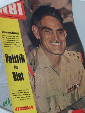 Bild des Verkufers fr 47/1959, Politik in Blei zum Verkauf von Antiquariat Artemis Lorenz & Lorenz GbR