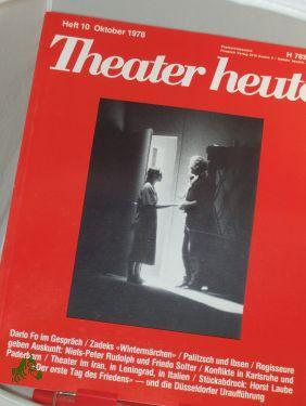 Bild des Verkufers fr 10/1978 zum Verkauf von Antiquariat Artemis Lorenz & Lorenz GbR