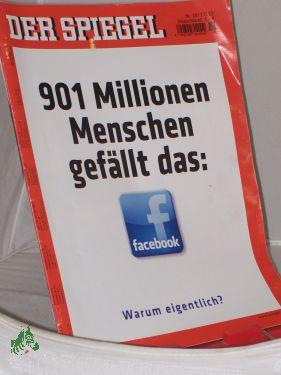 Bild des Verkufers fr 19/2012, 901 Millionen Menschen gefllt das Facebook zum Verkauf von Antiquariat Artemis Lorenz & Lorenz GbR