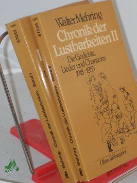 Seller image for Chronik der Lustbarkeiten. -|Teil: Bd. 1 und 2, for sale by Antiquariat Artemis Lorenz & Lorenz GbR
