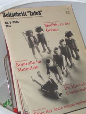 Bild des Verkufers fr 5/1995, Medizin an der Grenze zum Verkauf von Antiquariat Artemis Lorenz & Lorenz GbR