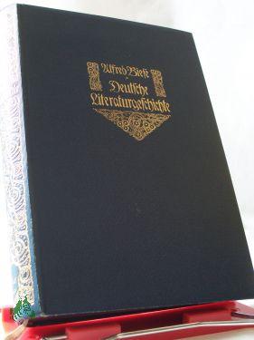 Seller image for Deutsche Literaturgeschichte, von Goethe bis Mrike for sale by Antiquariat Artemis Lorenz & Lorenz GbR