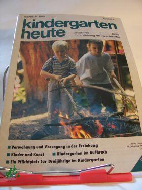 Bild des Verkufers fr Kindergarten heute, 06/1995 zum Verkauf von Antiquariat Artemis Lorenz & Lorenz GbR