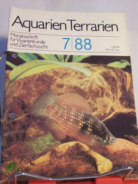 Bild des Verkufers fr Aquarien und Terrarien. Monatszeitschrift fr Vivarienkunde und Zierfischzucht zum Verkauf von Antiquariat Artemis Lorenz & Lorenz GbR