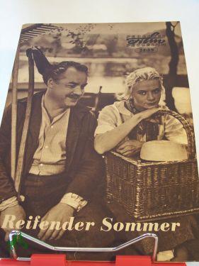 Bild des Verkäufers für 54/59 reifender Sommer zum Verkauf von Antiquariat Artemis Lorenz & Lorenz GbR