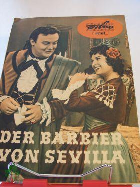 Bild des Verkufers fr 82/61 Der Barbier von Sevilla zum Verkauf von Antiquariat Artemis Lorenz & Lorenz GbR