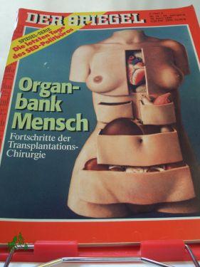 Bild des Verkufers fr Organbank Mensch, zum Verkauf von Antiquariat Artemis Lorenz & Lorenz GbR