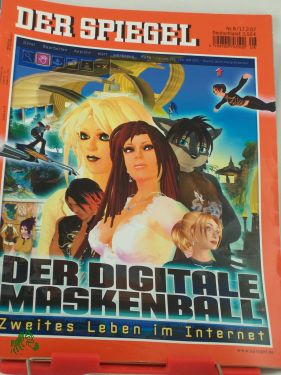 Bild des Verkufers fr DER DIGITALE MASKENBALL, ZWEITES LEBEN IM INTERNET zum Verkauf von Antiquariat Artemis Lorenz & Lorenz GbR