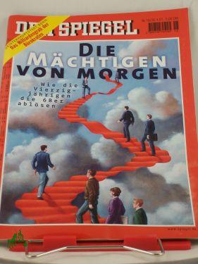 Bild des Verkufers fr DER SPIEGEL 12/2001, Die Mchtigen von Morgen, wie die vierzigjhrigen die 68ziger ablsen zum Verkauf von Antiquariat Artemis Lorenz & Lorenz GbR