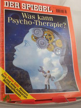 Bild des Verkufers fr 36/2000, Was kann Psycho Therapie? zum Verkauf von Antiquariat Artemis Lorenz & Lorenz GbR