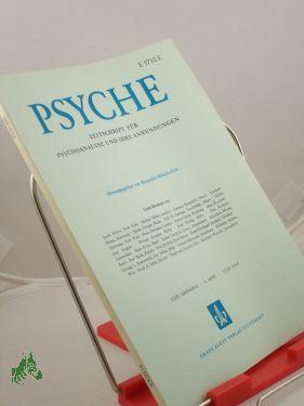 Bild des Verkufers fr XXIII/6, 1969, Zur Psychopathologie der Psychosen zum Verkauf von Antiquariat Artemis Lorenz & Lorenz GbR
