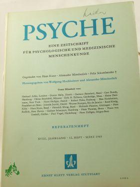 Bild des Verkufers fr XVIII/12, 1965, Psychische Sptschden nach polititischer Verfolgung zum Verkauf von Antiquariat Artemis Lorenz & Lorenz GbR