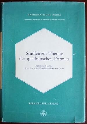 Studien zur Theorie der quadratischen Formen. (Mathematische Reihe ; 34)