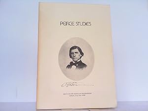 Bild des Verkufers fr Peirce Studies - Number 1: Studies in Peirce's Semiotic, a Symposium by Members of the Institute for Studies in Pragmaticism. zum Verkauf von Antiquariat Ehbrecht - Preis inkl. MwSt.